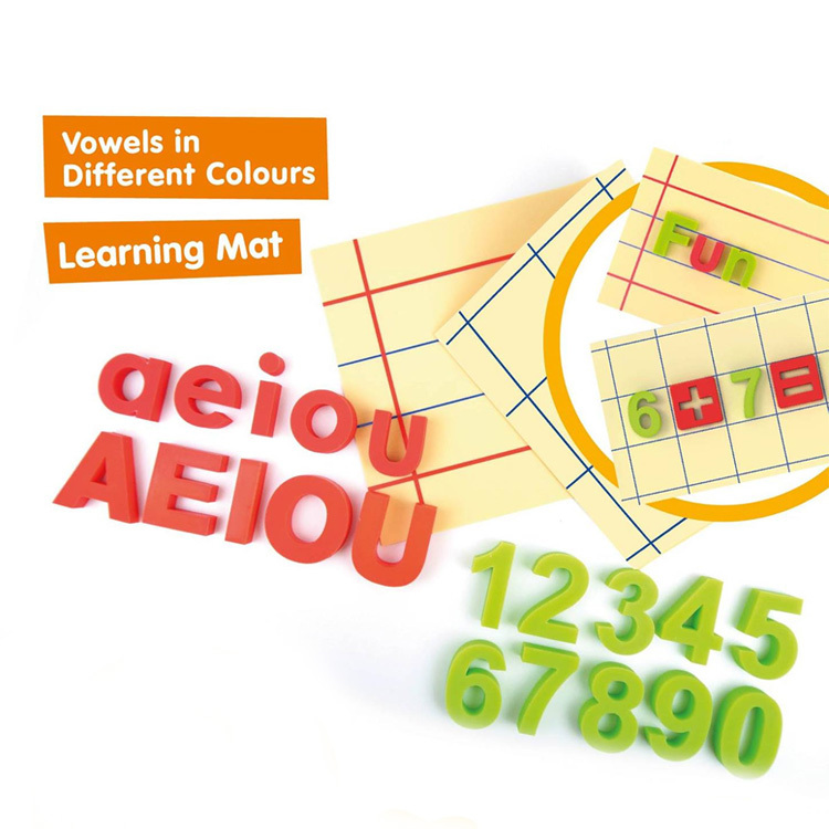 Cremmie大寫英文單字&數字單字學習組