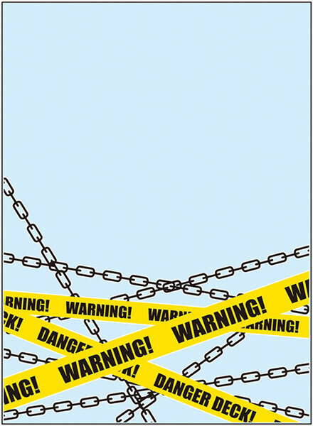 外套 - 世界文樣『WARNING』