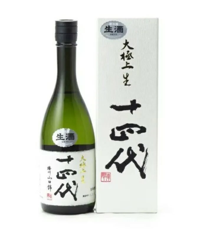 【高木酒造】【十四代】【大極上生】【播州山田錦 禮盒裝】【純米大吟醸生酒】【山形縣】
