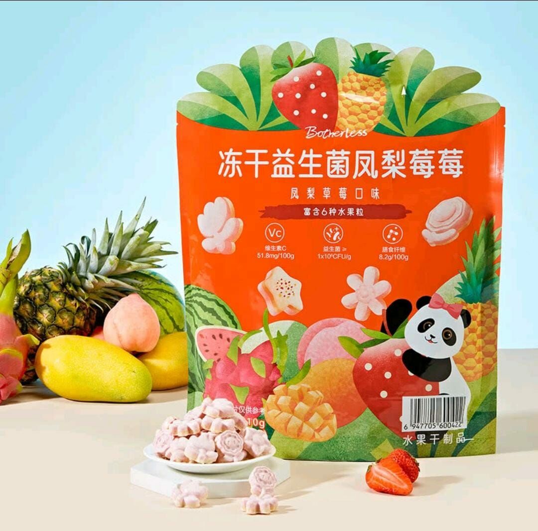 凍干益生菌鳳梨莓莓210G (15GX14)