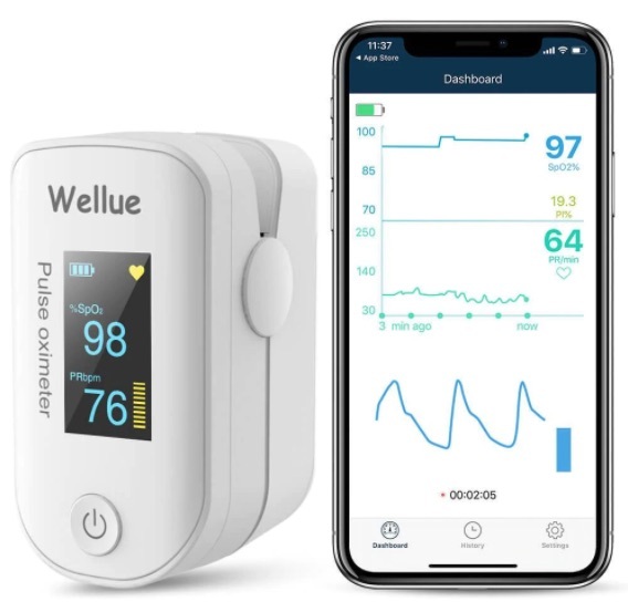 [現貨] Wellue - 藍芽血氧機