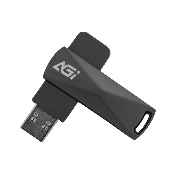 【AGI亞奇雷】UE138 USB 3.2 金屬輕巧隨身碟隨身碟 64 128GB