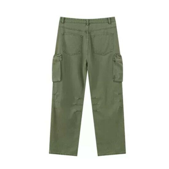 熱賣情侶古著工裝休閒褲【軍綠】【M-2XL碼】(下單後請聯絡客服確認發貨尺碼)