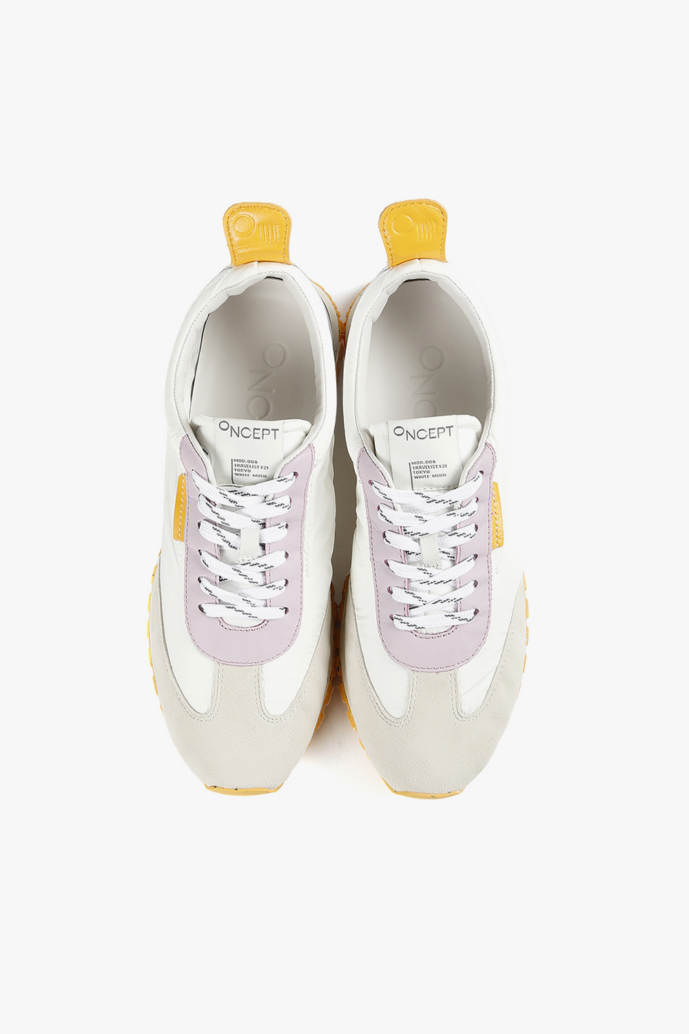 TOKYO 羽絨小羊皮撞色休閒鞋