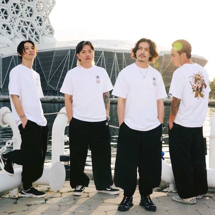 【滅火器 Fire EX.】Fire EX. x XRAGE仲間《搖滾浮世繪刺繡T恤》