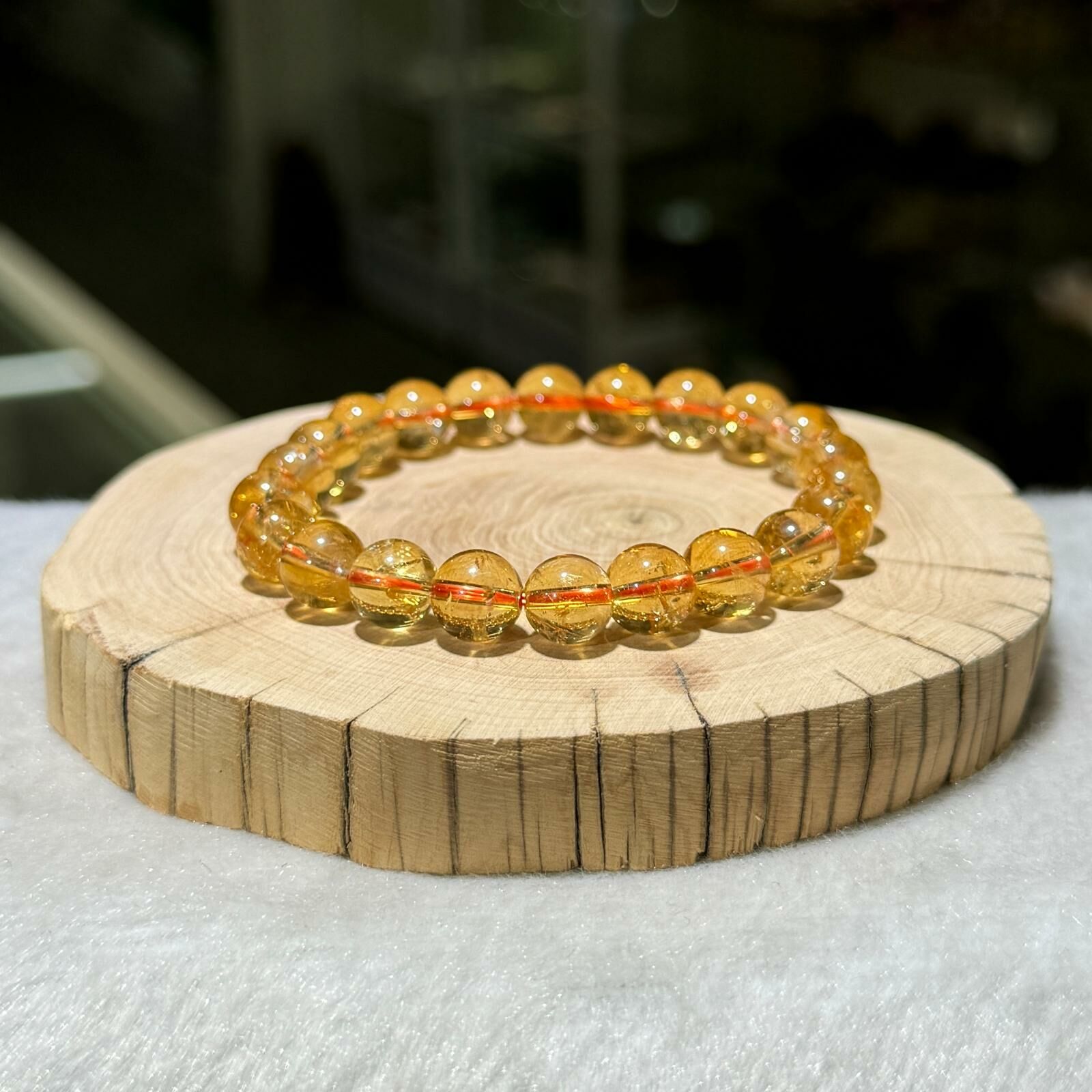黃水晶手串