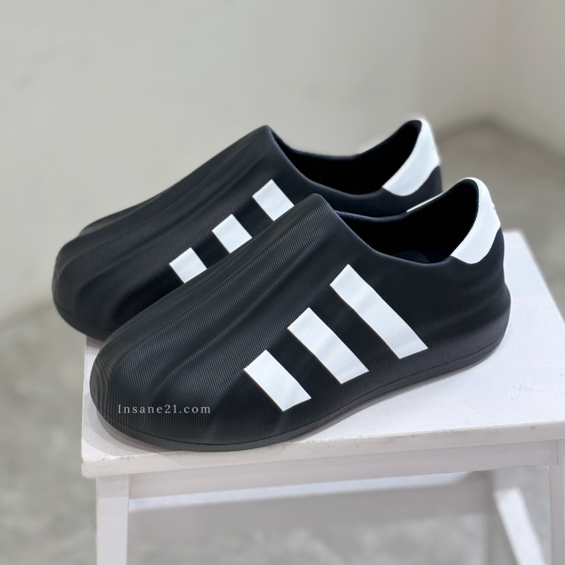 ADIDAS ADIFOM SUPERSTAR 運動 黑 貝殼鞋 胖胖鞋 HQ8752