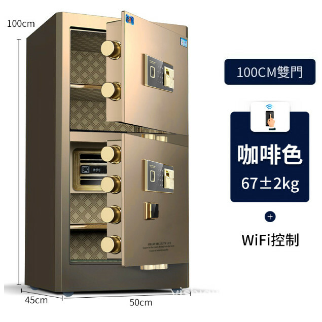 Hot-recommended wallet expert [Tiger Card Wan] 100 type [two-door model]-wifi model-brown