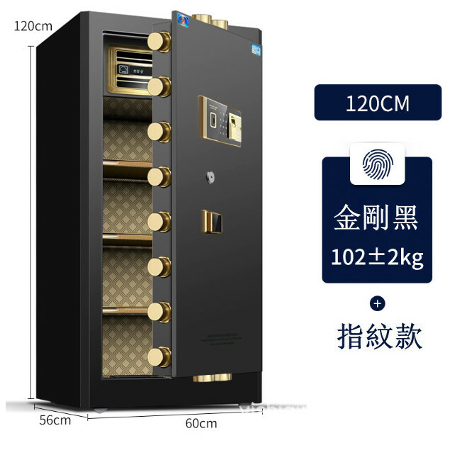 Hot-recommended wallet expert [Tiger Card Wan] 120 type-fingerprint style-black