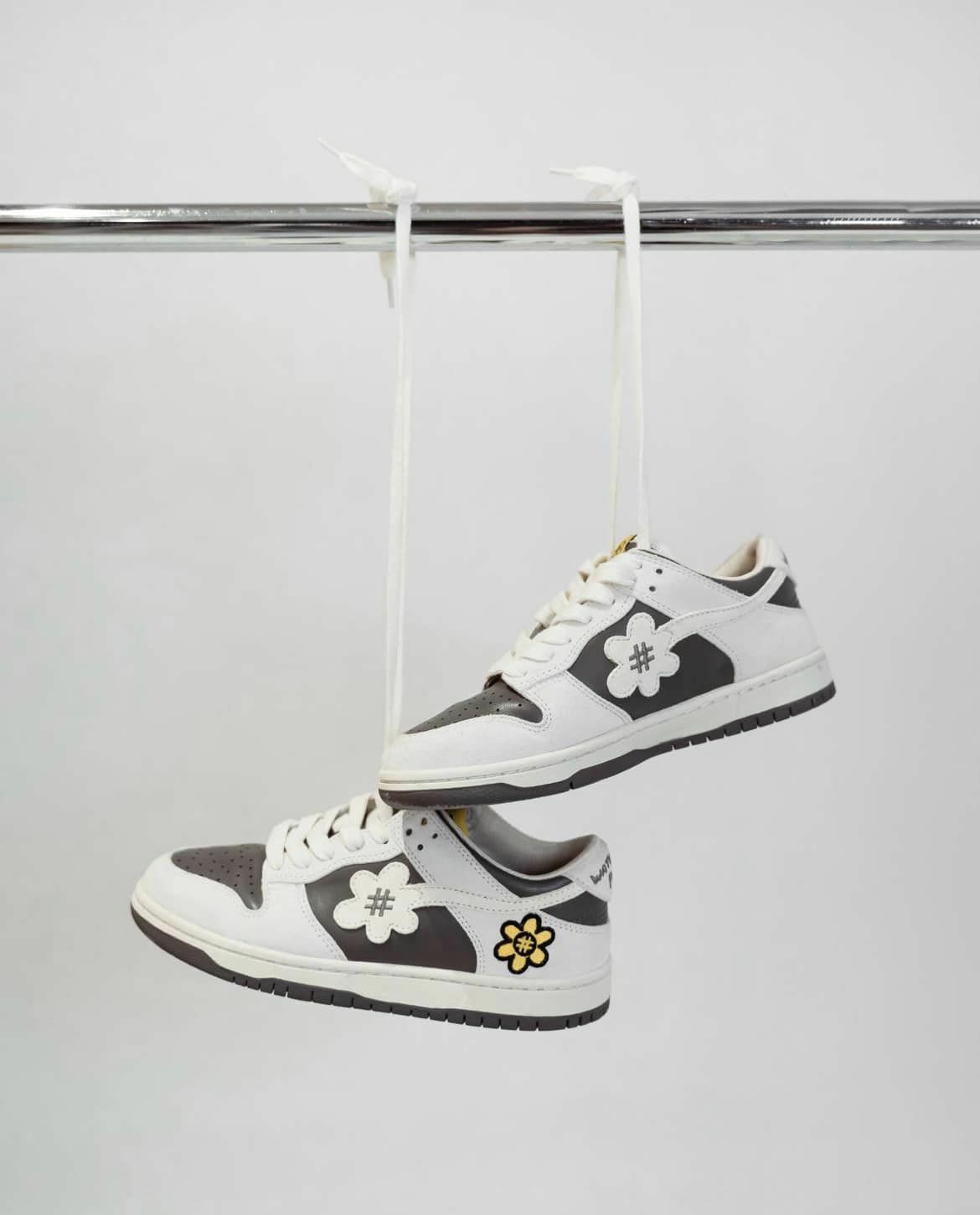 Water The Plant  ''Shroom" WTP 灰白 小花鞋 WTPS11942032