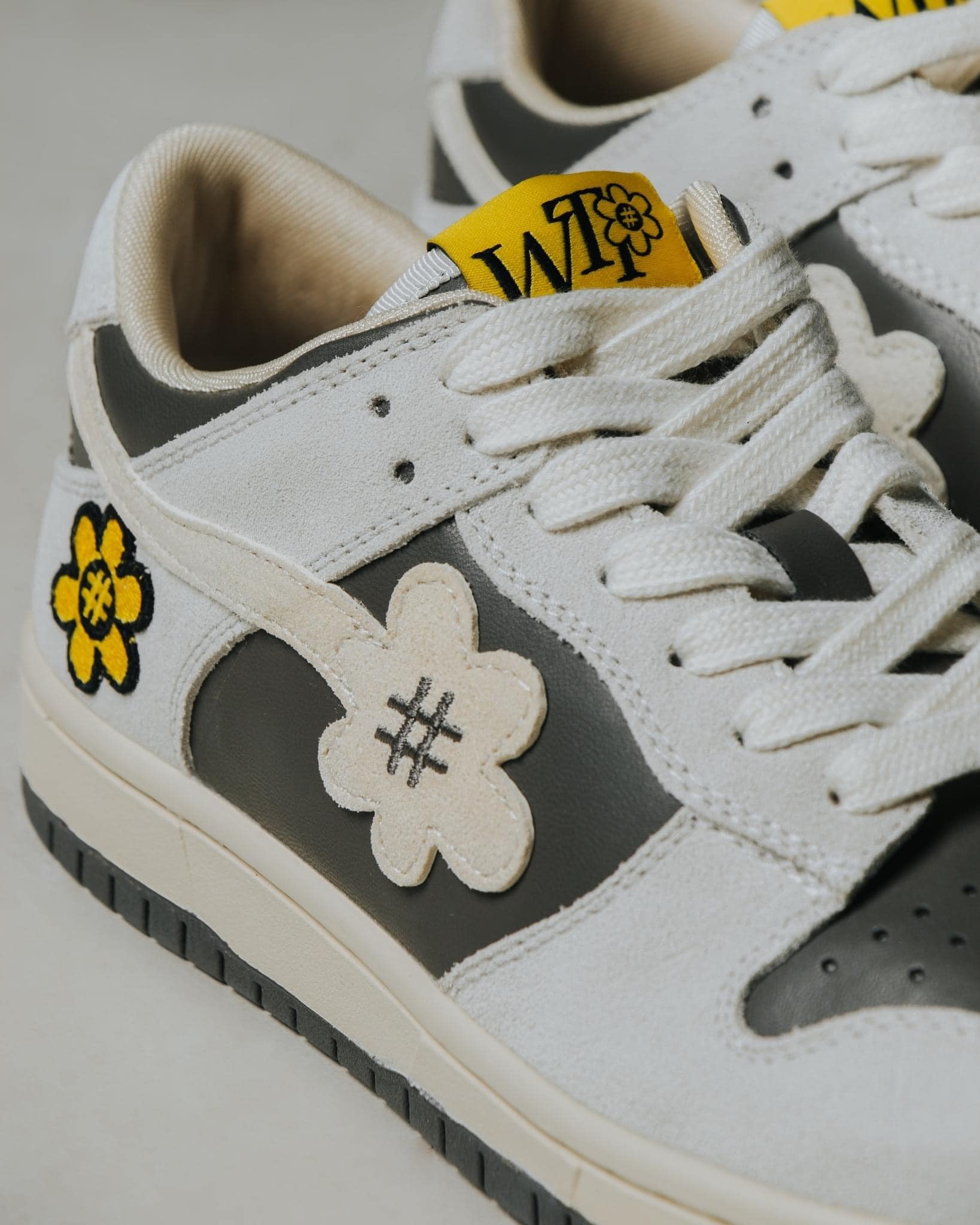 Water The Plant  ''Shroom" WTP 灰白 小花鞋 WTPS11942032