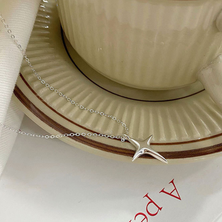 好運開始閃現 純銀項鏈