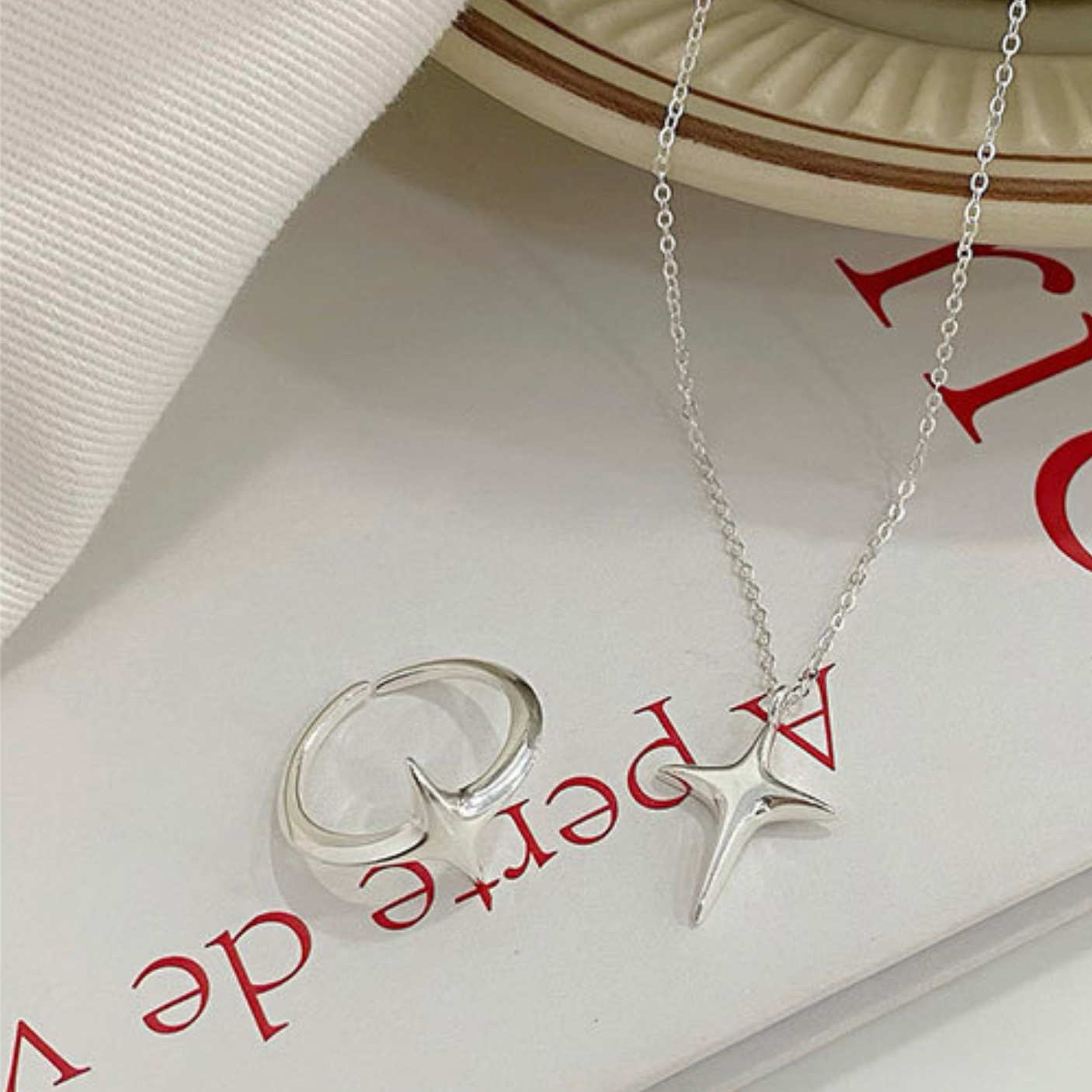 好運開始閃現 純銀項鏈