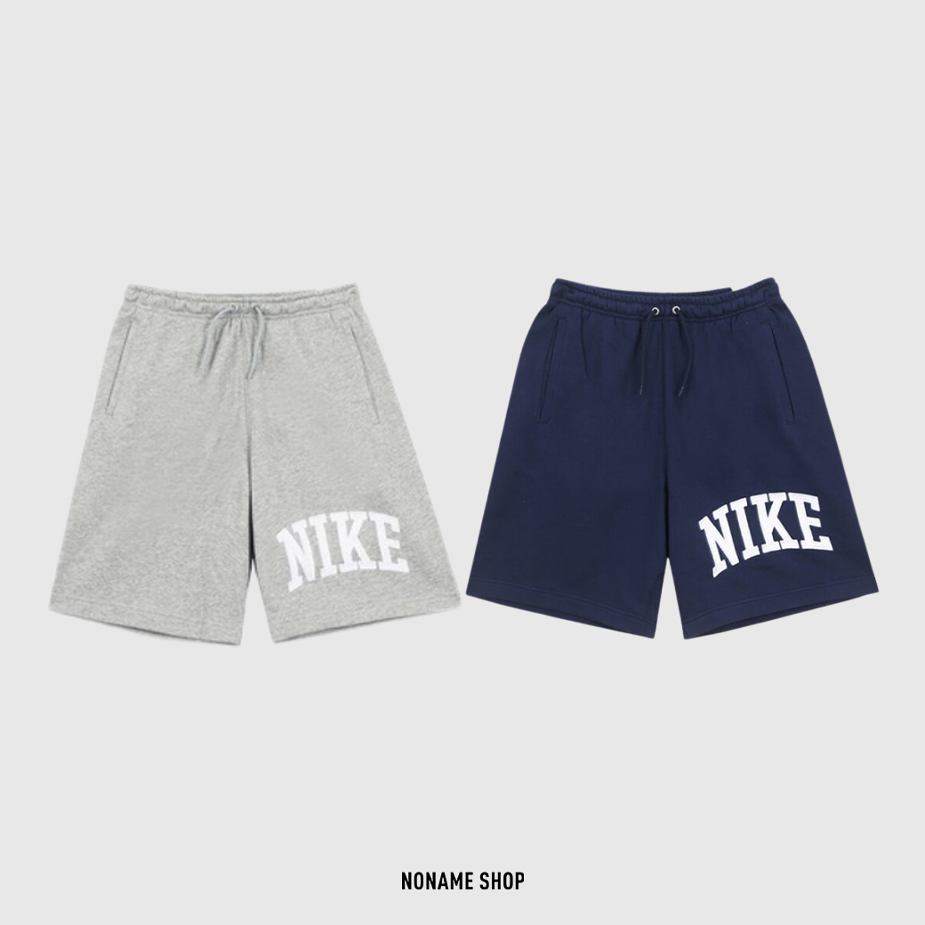 NIKE CLUB 刺繡 字母 LOGO 棉短褲 兩色 (男款)