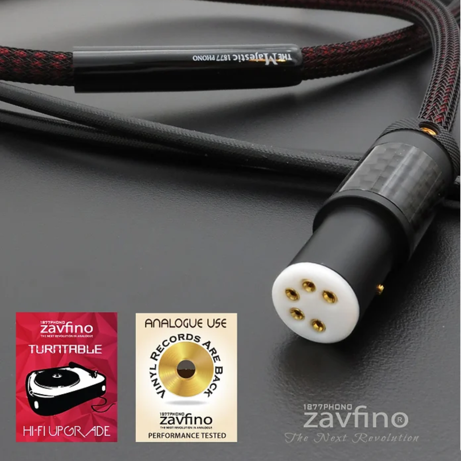 Zavfino Majestic MKII 唱臂訊號線 (1.5m)