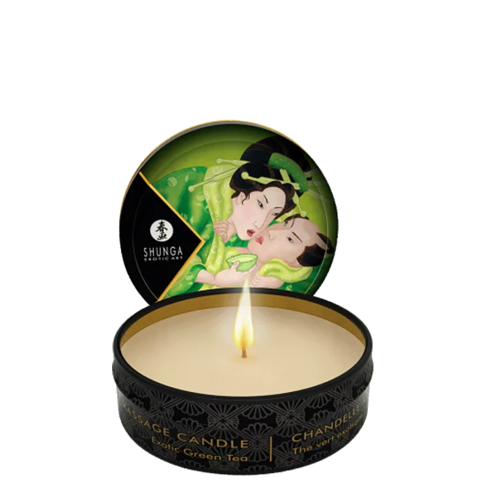 SHUNGA 按摩香薰蠟燭 異國綠茶 30ml