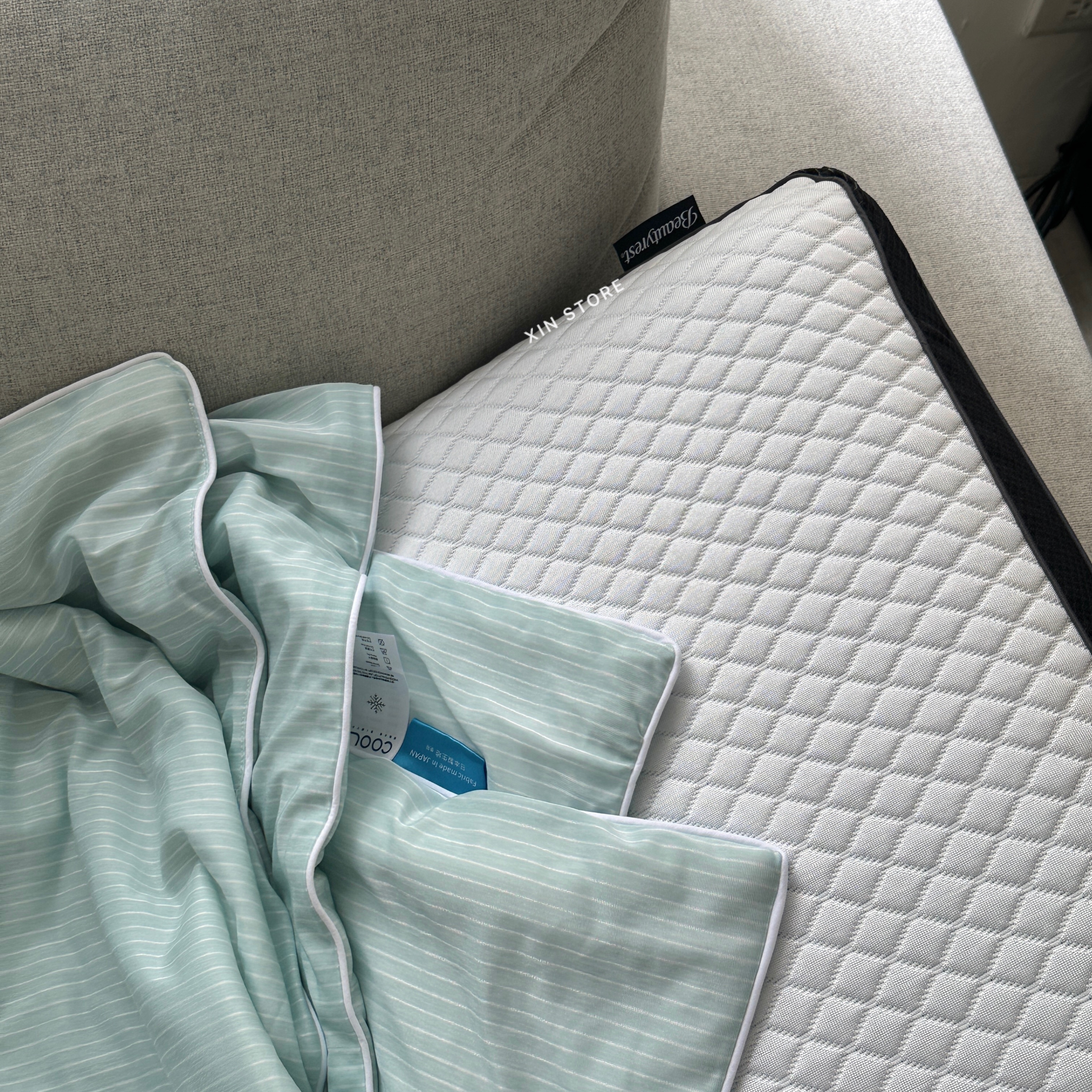 Simmons Beautyrest 加拿大 席夢思 頂級 碳纖維 涼感 記憶枕 枕頭