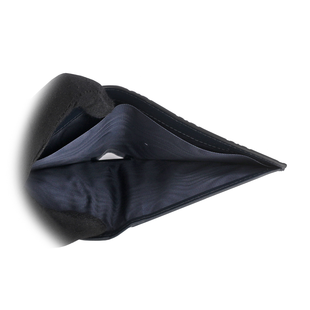 【GUCCI】GG Logo 大標誌壓印牛皮對開8卡短夾(深藍色) 779836 CWC1N 4009