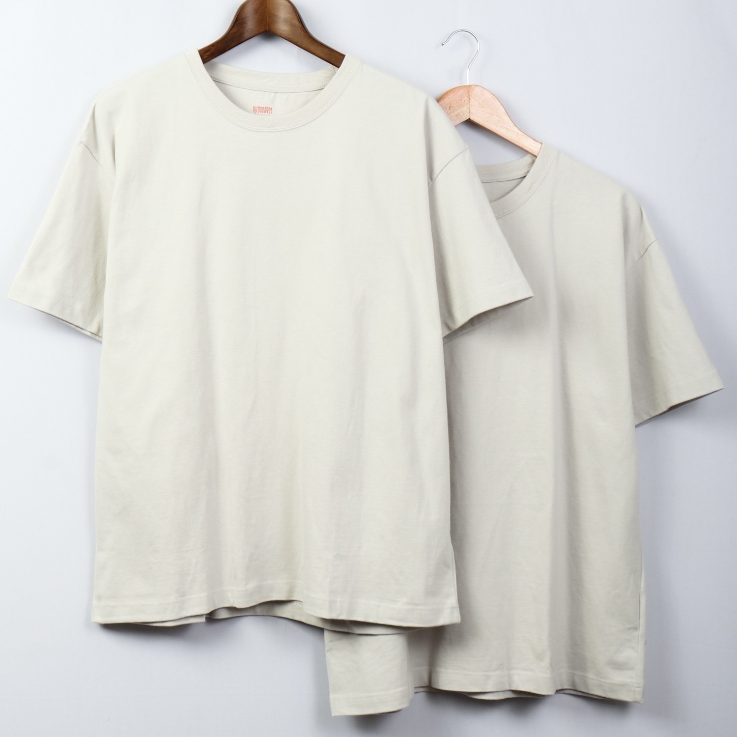 Universal Overall 2P Pack Wide Heavy Weight Short Tee