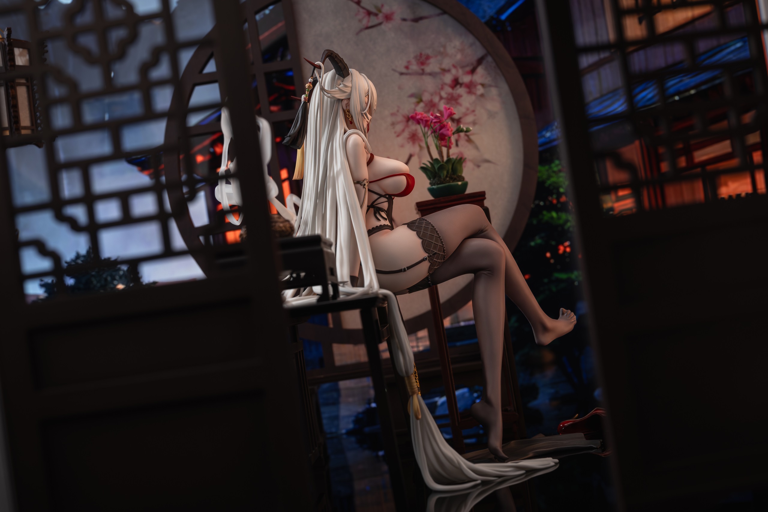 ANIGAME "AZUR LANE" AGIR GOLDEN DRAGON AMONG AUSPICIOUS CLOUDS VER. 1/6 SCALE FIGURE