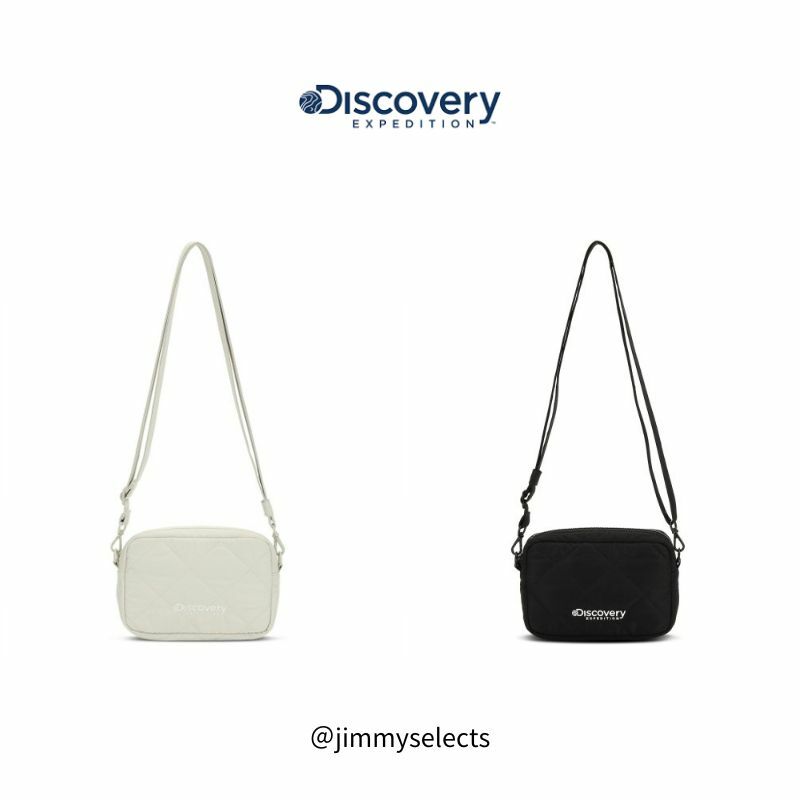 【代購】Discovery 絎縫斜背包 DXCR0593N-BES