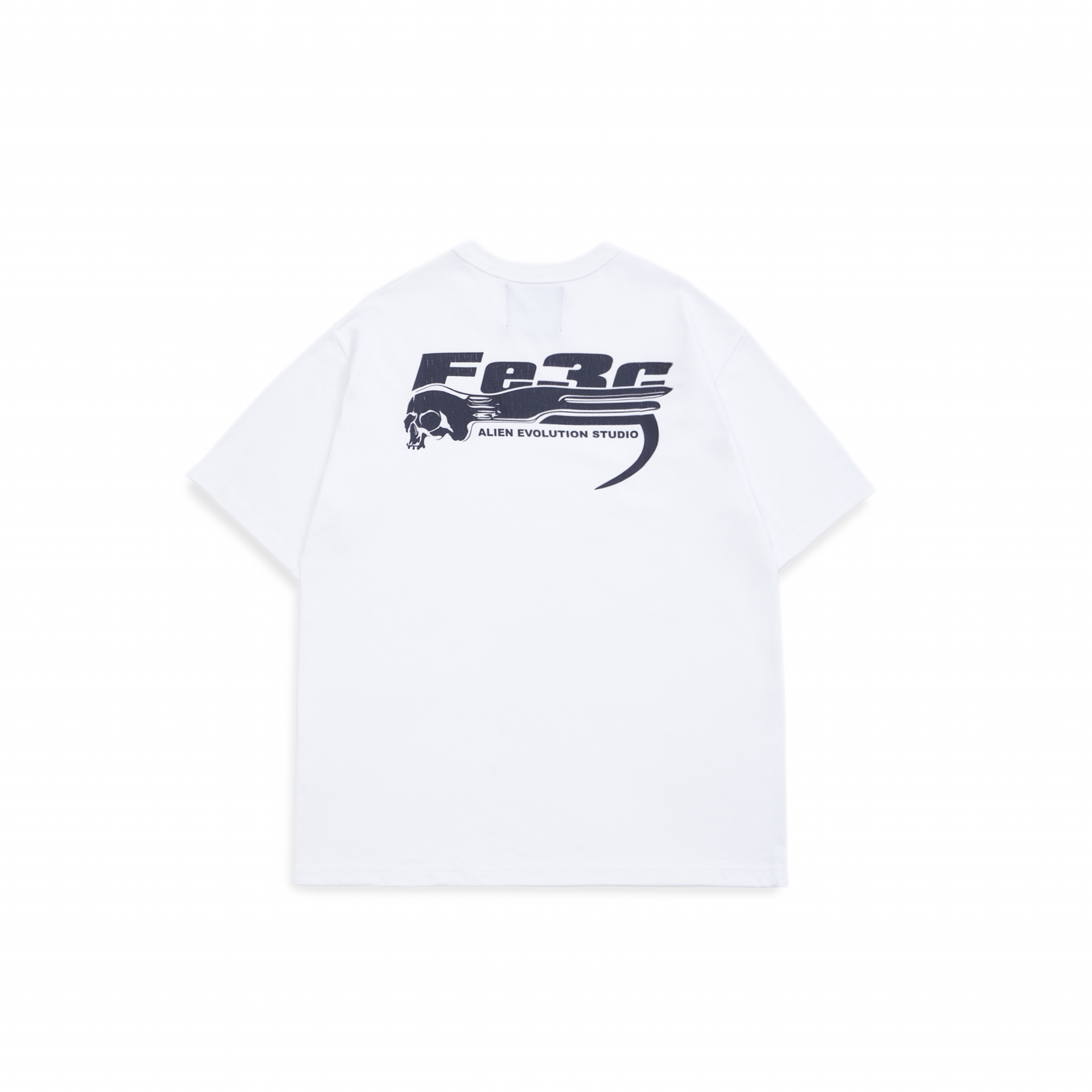 AES x Fe3c SKULL & F STRIPPED TEE