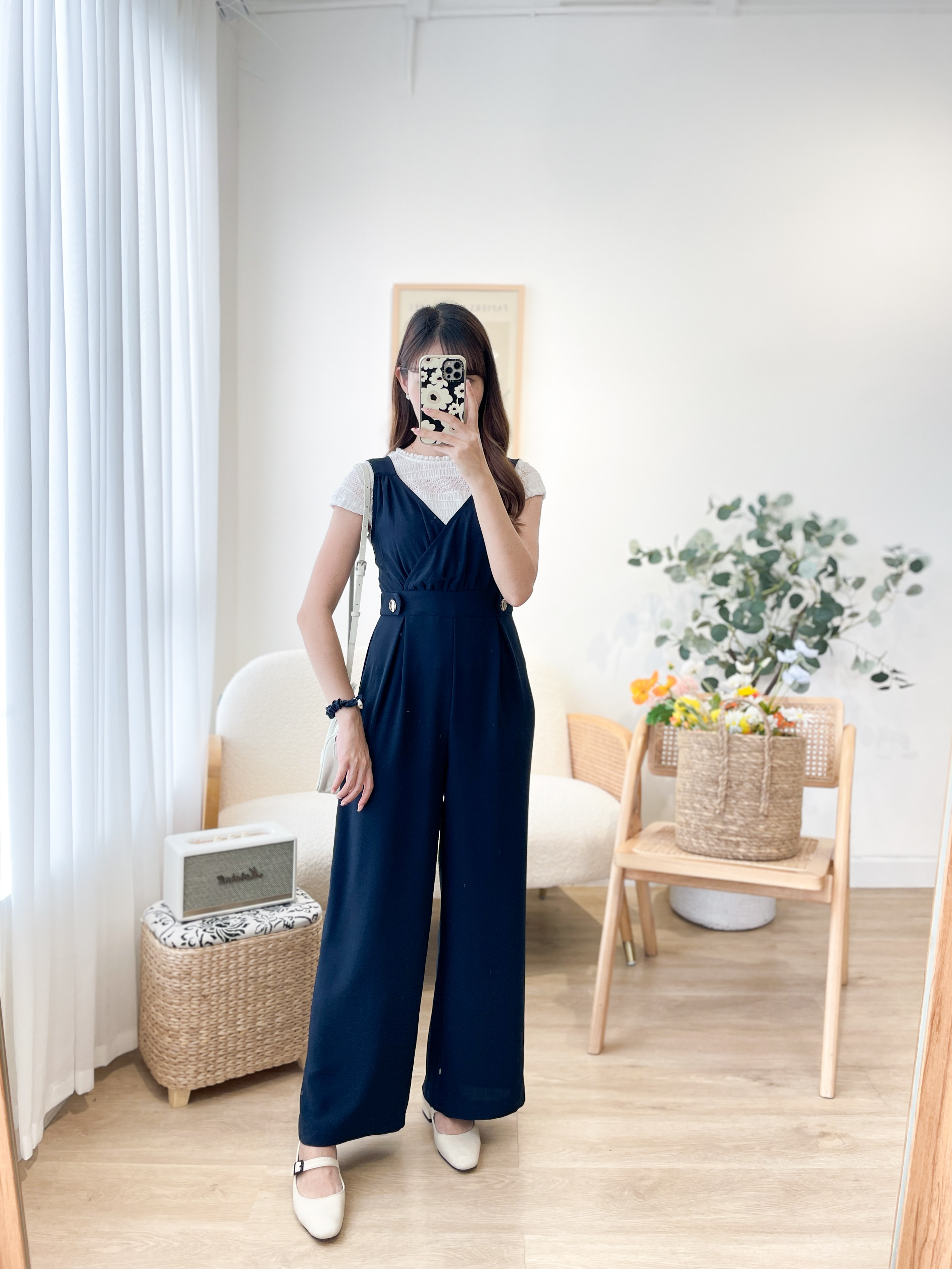 OP438 Earthy Chiffon Jumpsuit