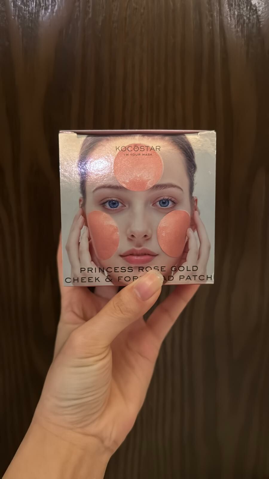 UA19  韓國🇰🇷製造(可可星)玫瑰臉頰貼片 $199