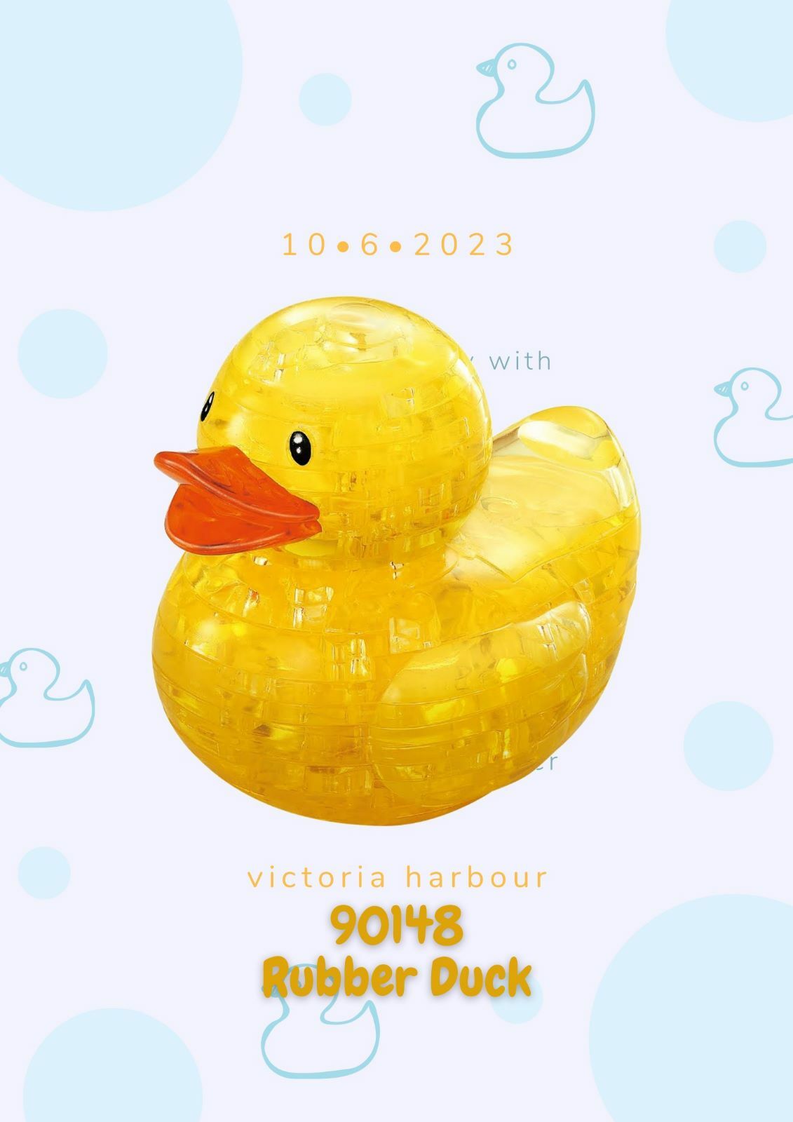 Rubber Duck (3D crystal)
