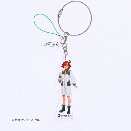 Pbandai 預訂2024/7月 STRICT-G『機動戦士ガンダム 水星の魔女』アクリルキーホルダー