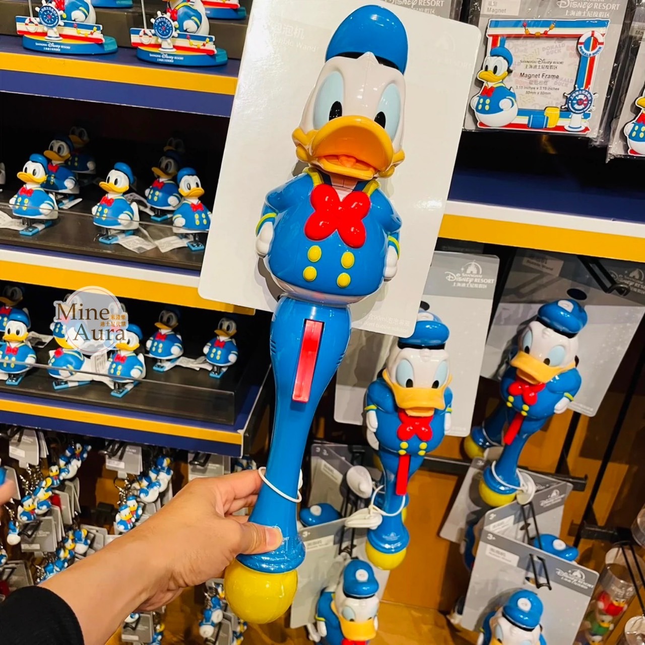 漂浮 唐老鴨 Donald 造型泡泡機 -上海迪士尼樂園