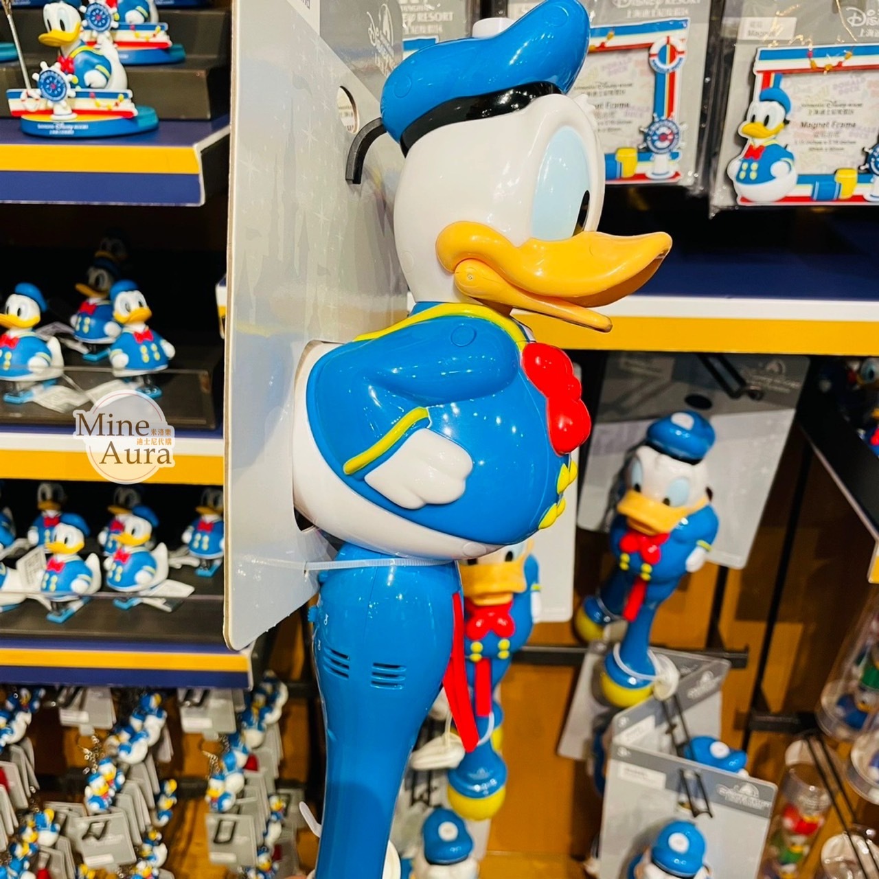 漂浮 唐老鴨 Donald 造型泡泡機 -上海迪士尼樂園