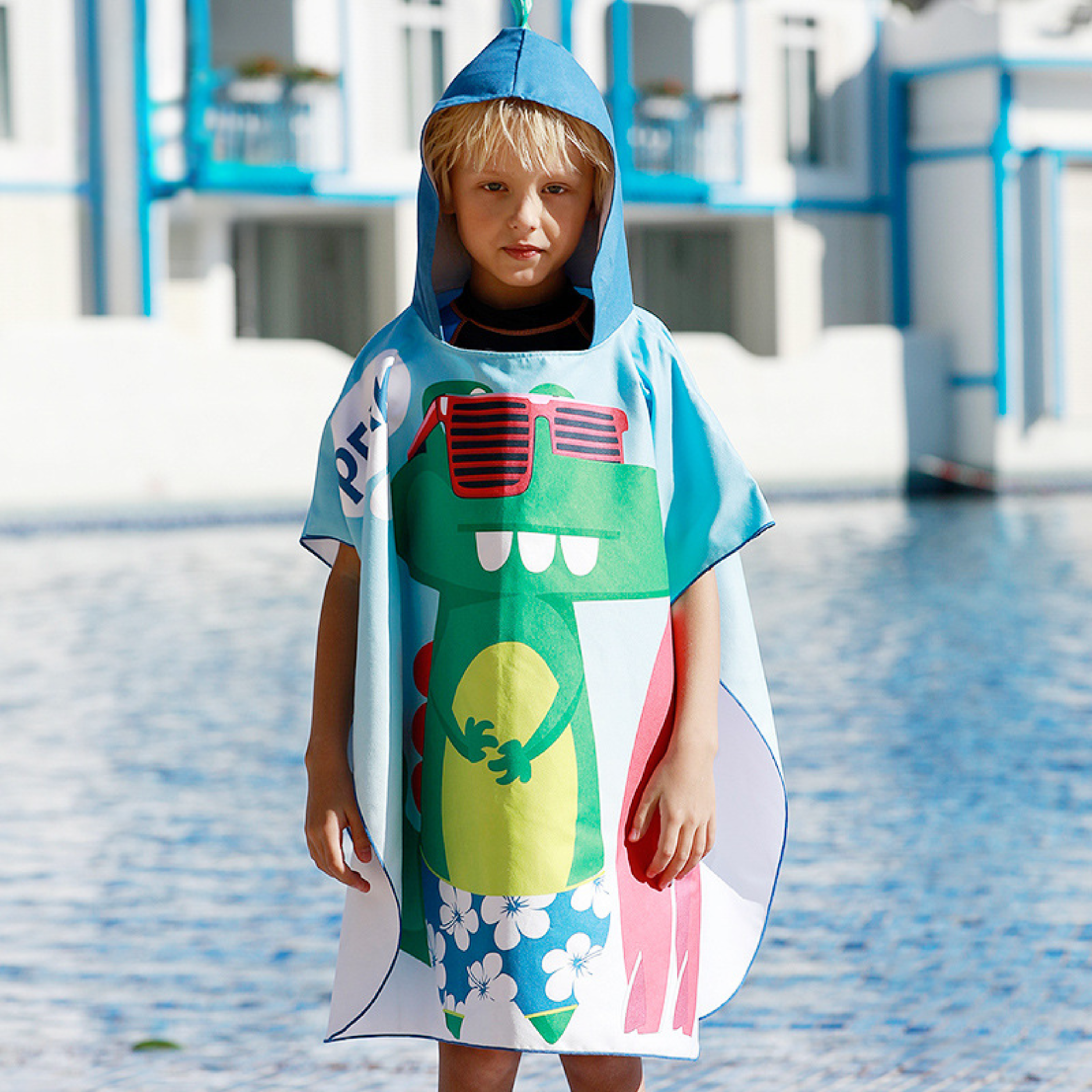 放假mode恐龍速乾浴巾