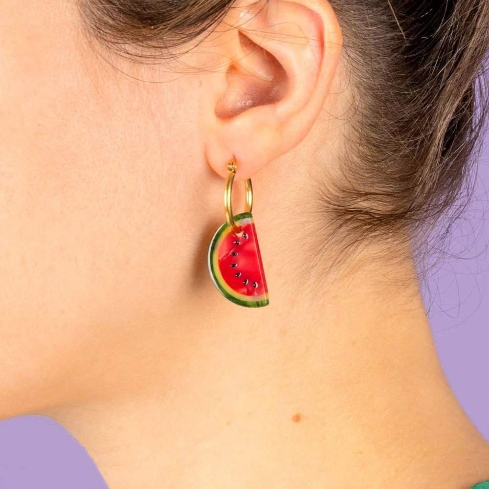 WATERMELON EARRINGS｜Coucou Suzette