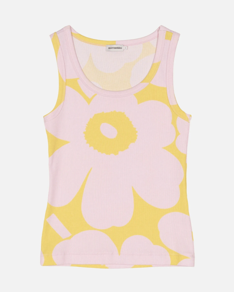 代購預訂 | marimekko Pink x yellow 背心|  ERKKERI UNIKKO TANK TOP