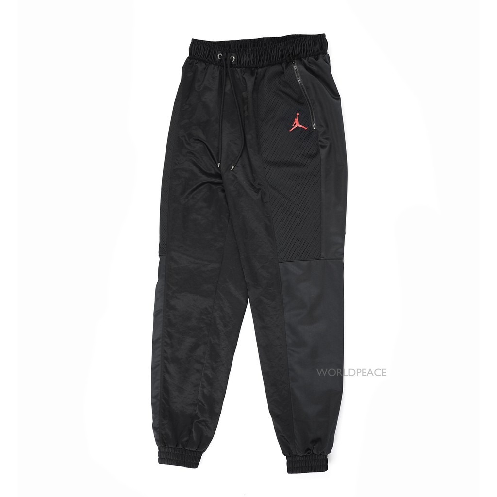 JORDAN Track Pants 黑紅 縮口褲 運動長褲 AV1306-010 [台灣現貨]