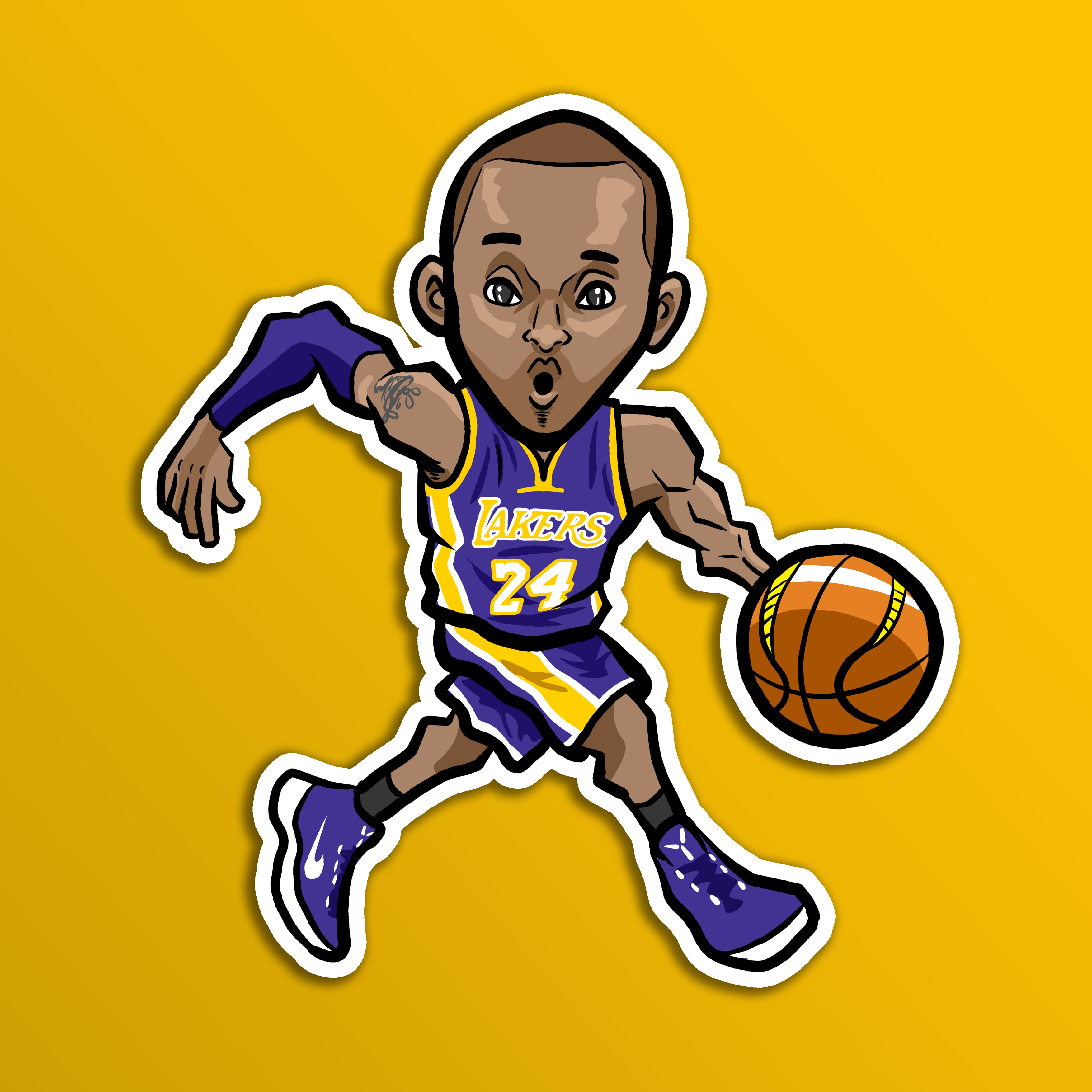 Kobe Bryant 貼紙