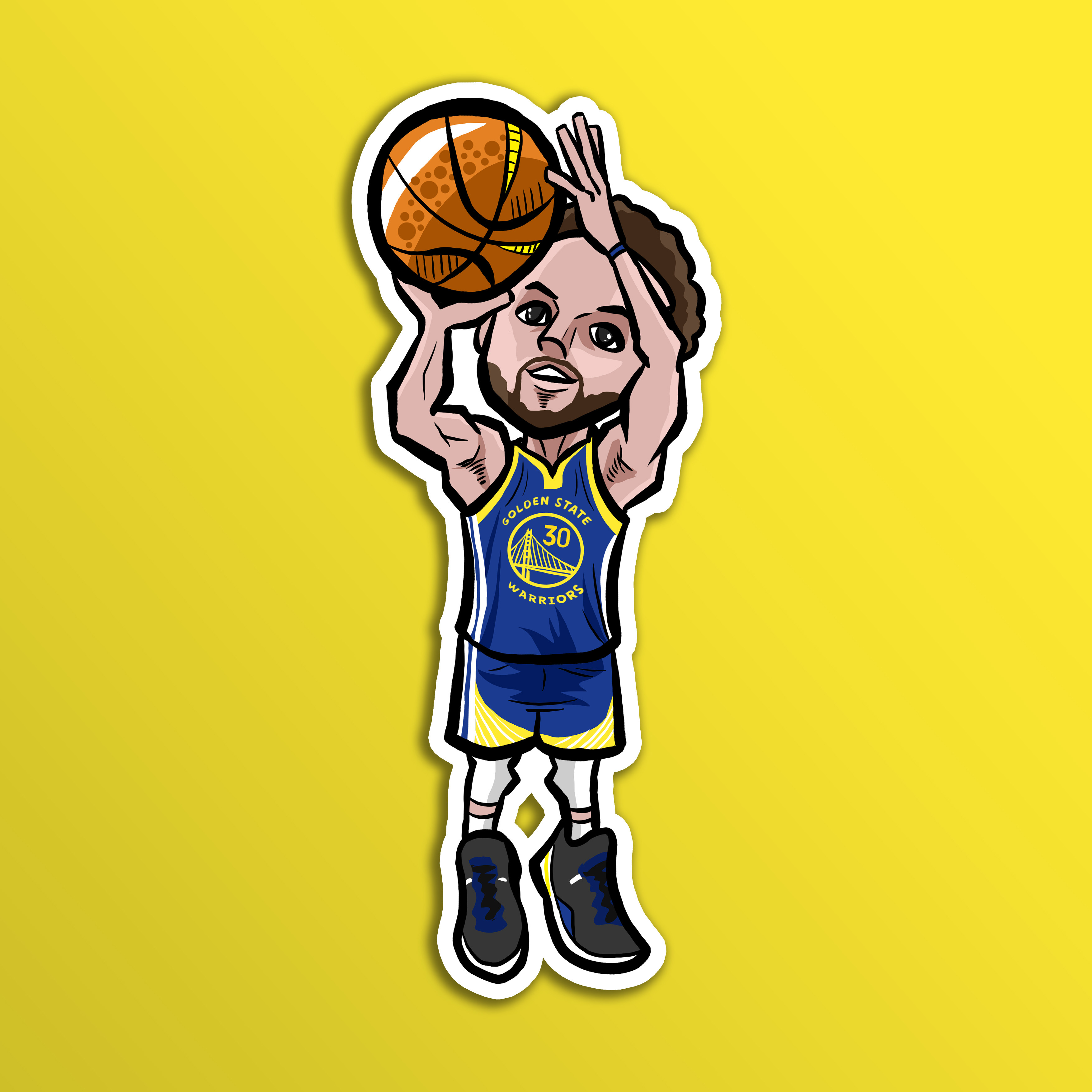 Stephen Curry 貼紙