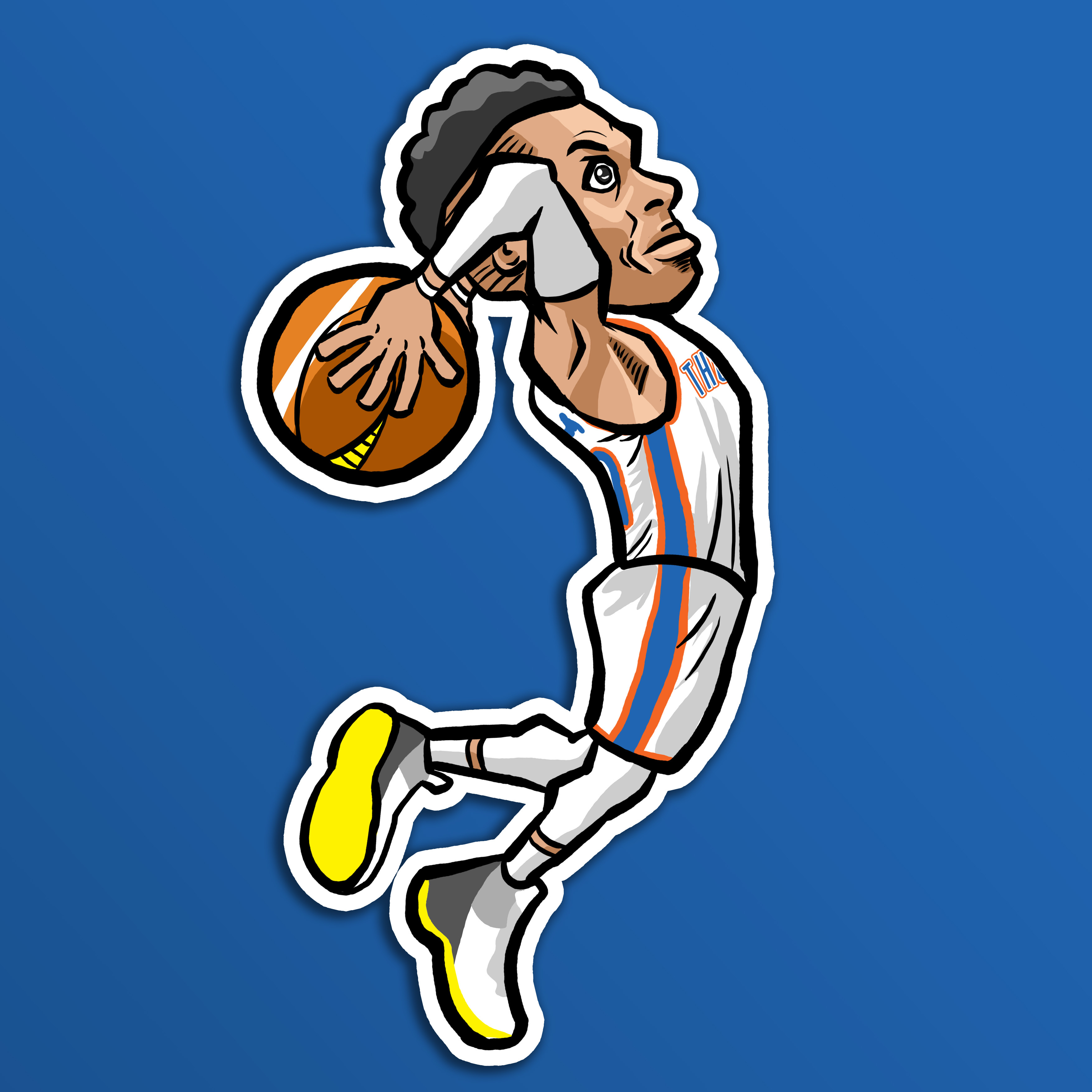 Russell Westbrook 貼紙