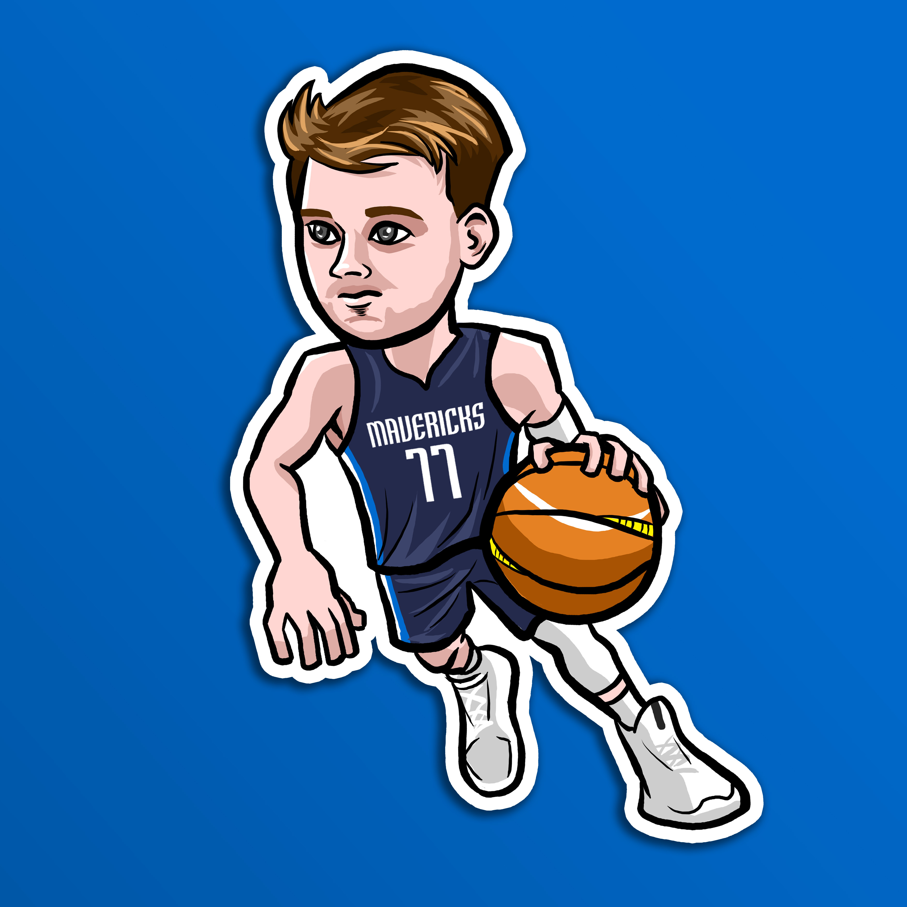 Luka Doncic 貼紙