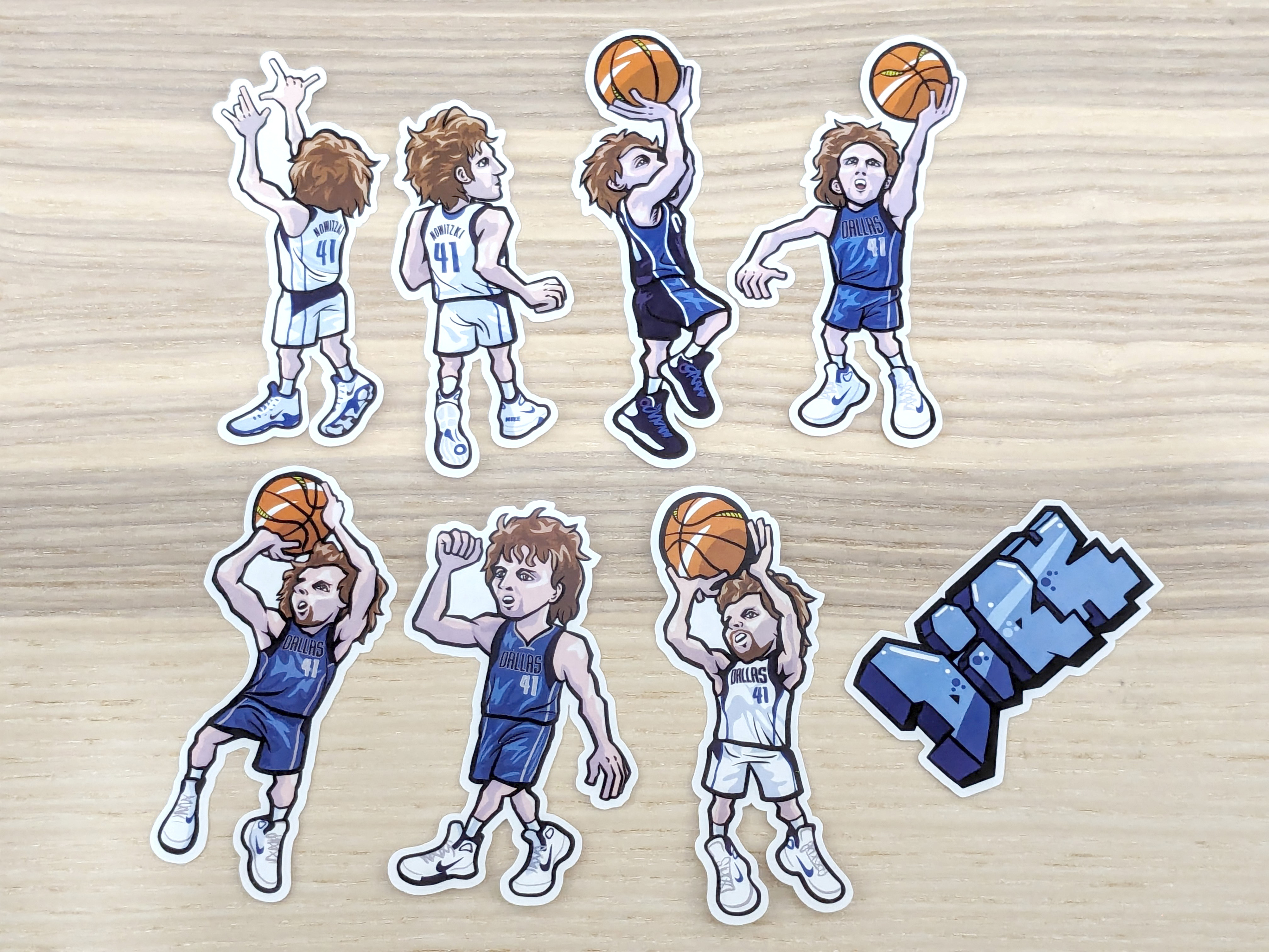 Dirk Nowitzki 貼紙