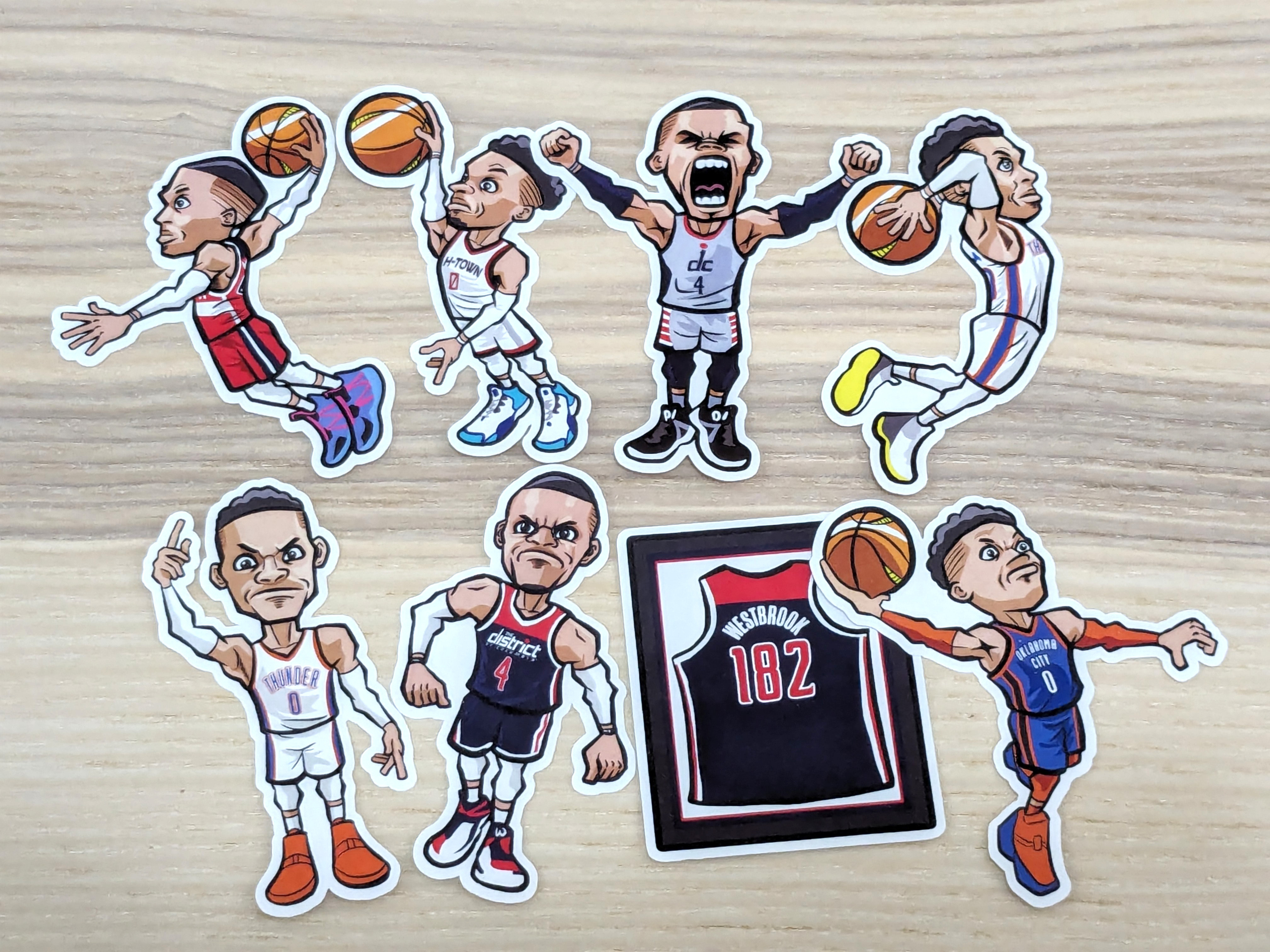 Russell Westbrook 貼紙