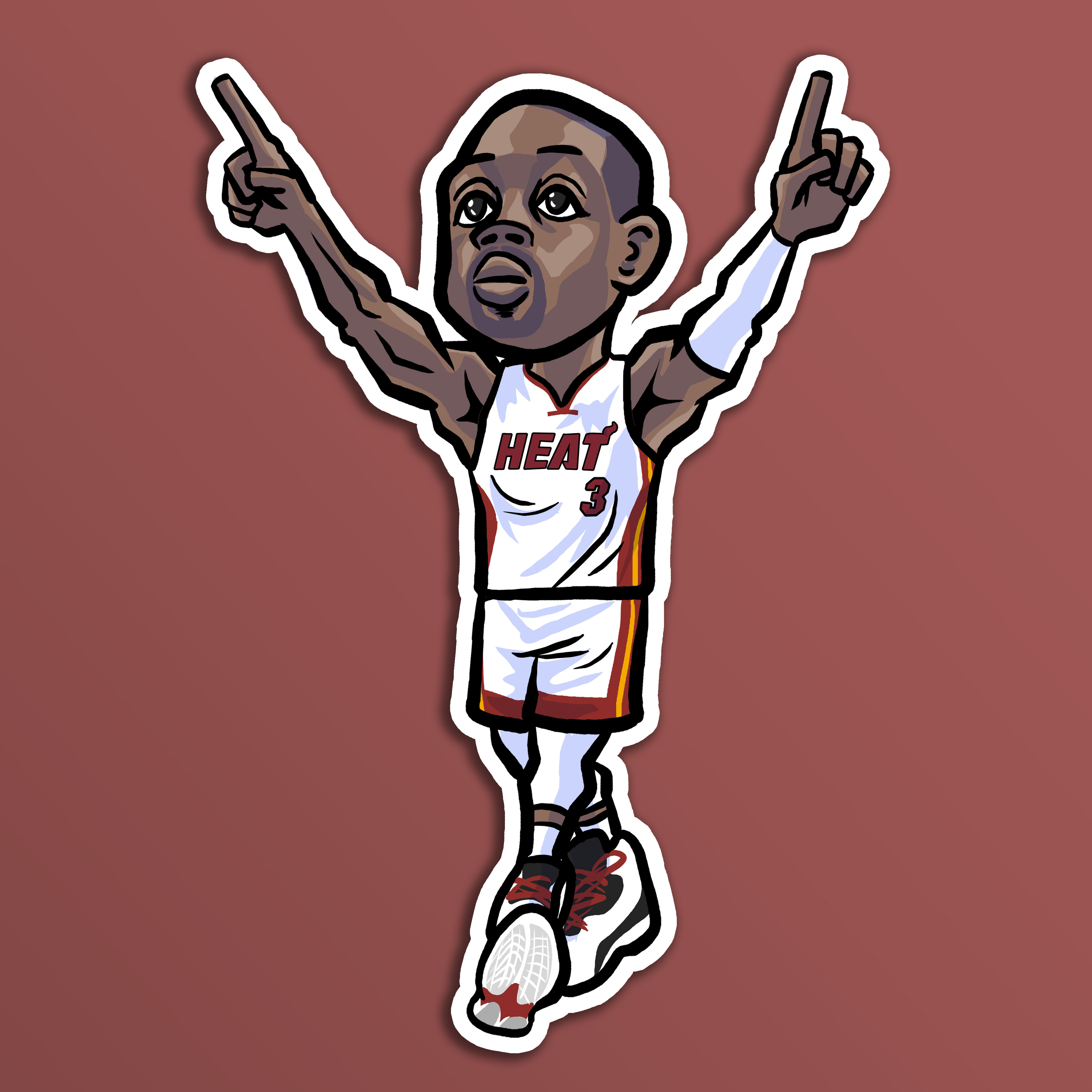 Dwyane Wade 貼紙