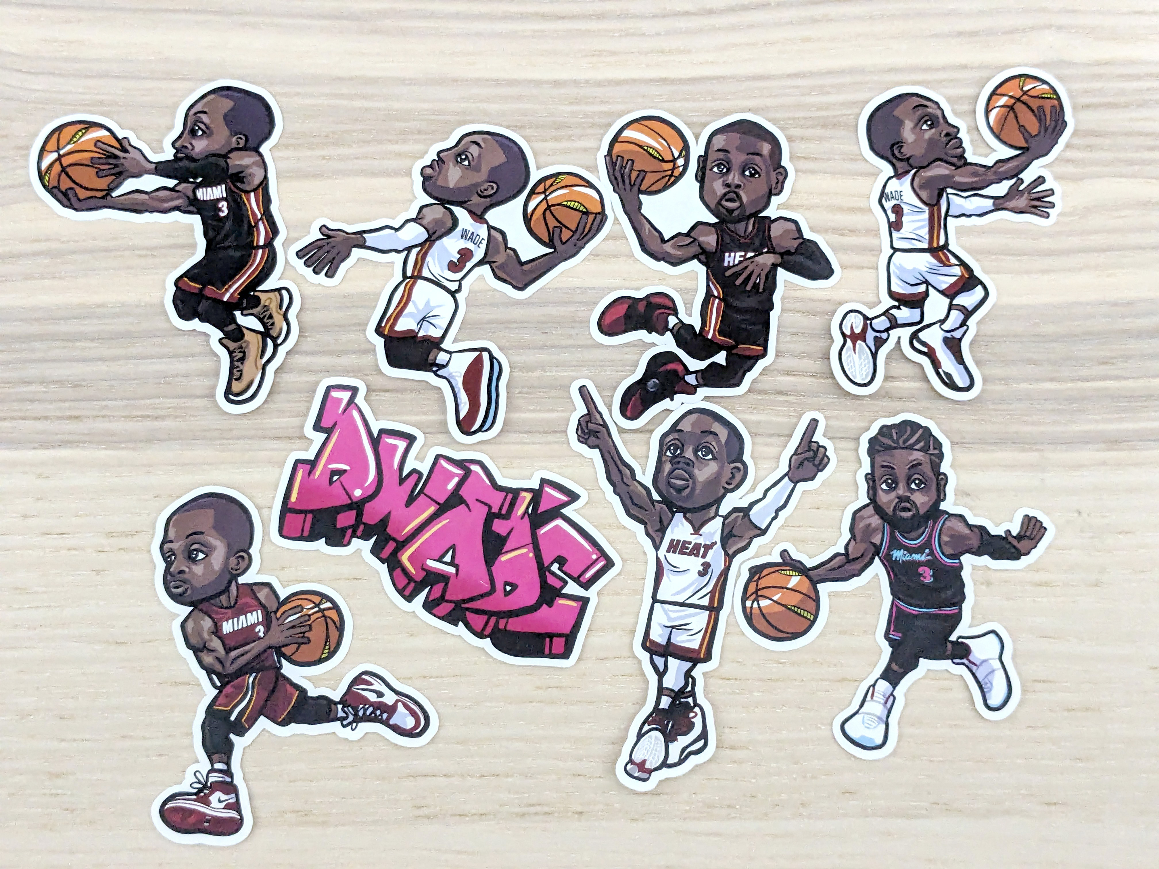 Dwyane Wade 貼紙