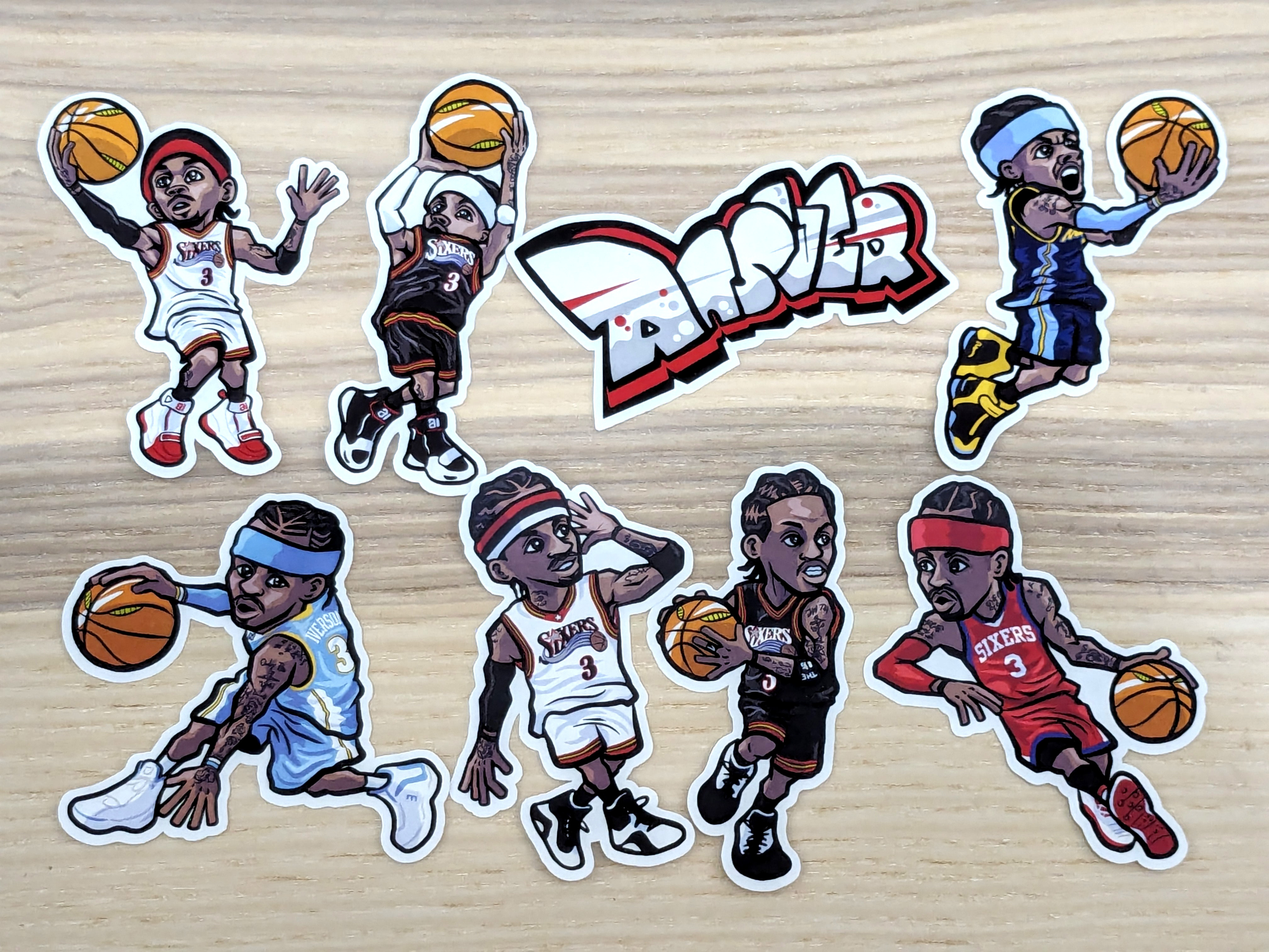 Allen Iverson 貼紙
