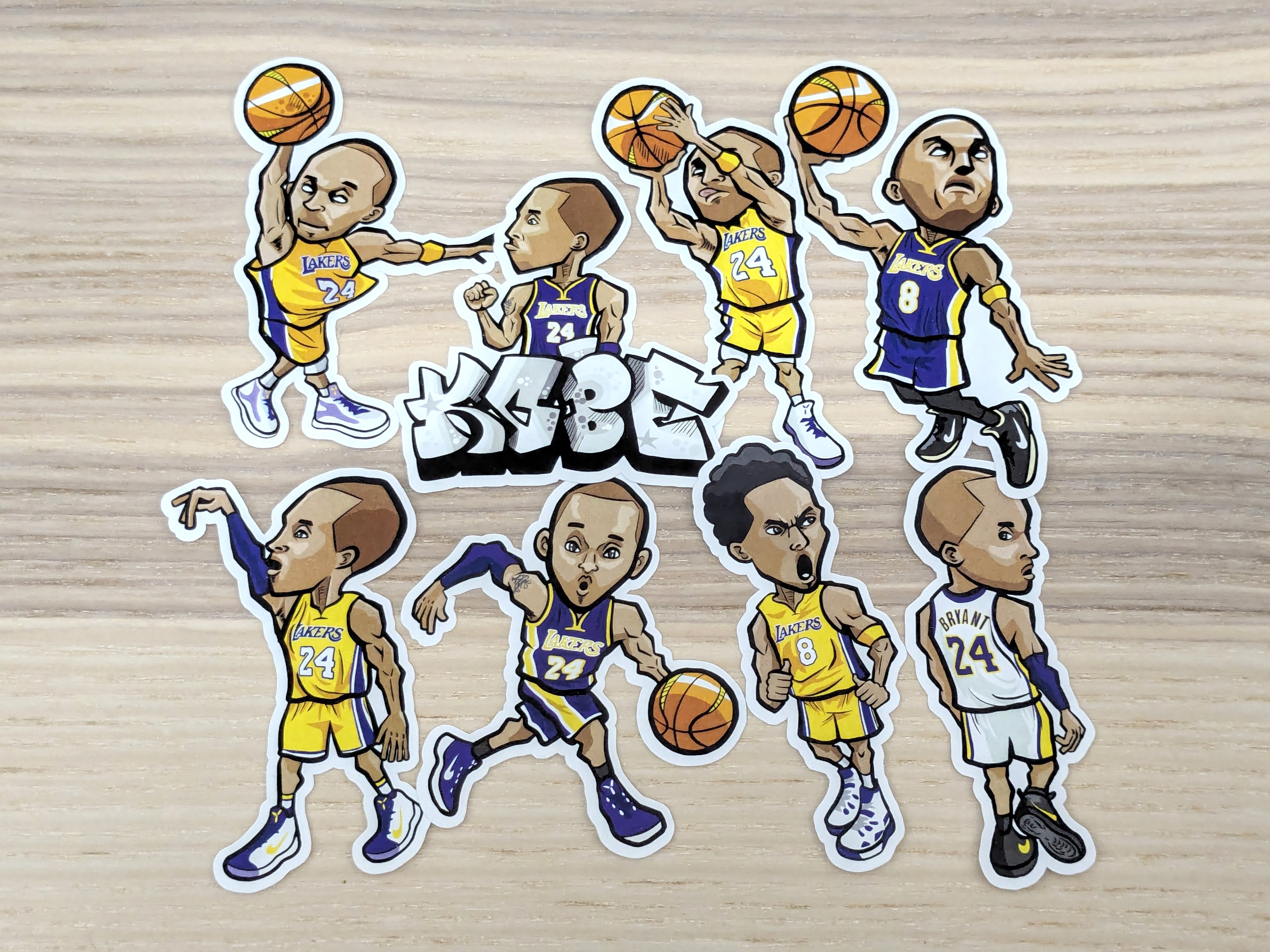 Kobe Bryant 貼紙