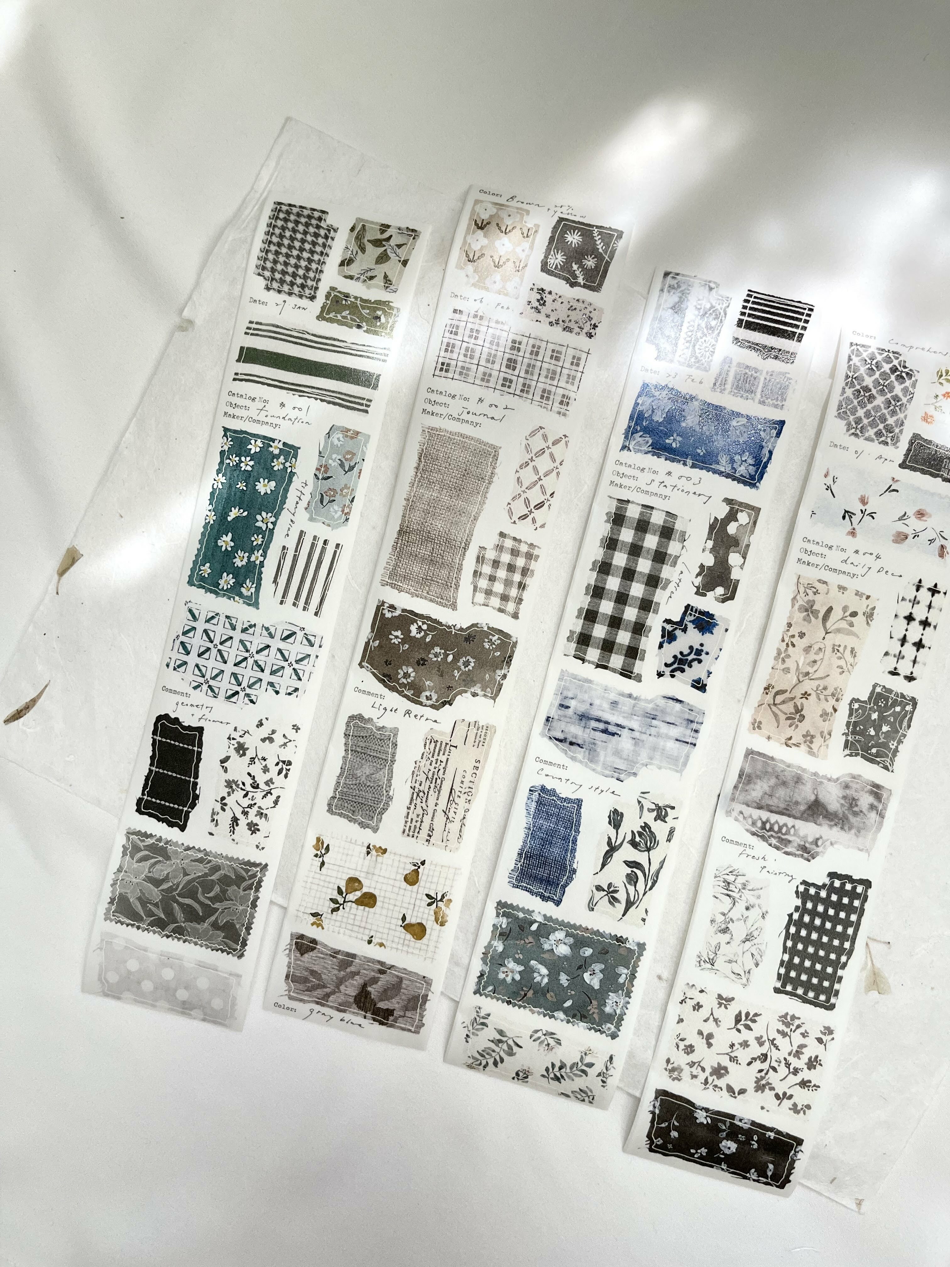 Pion．Cloth 花布 5cm割型和紙膠帶 <整捲/分裝>