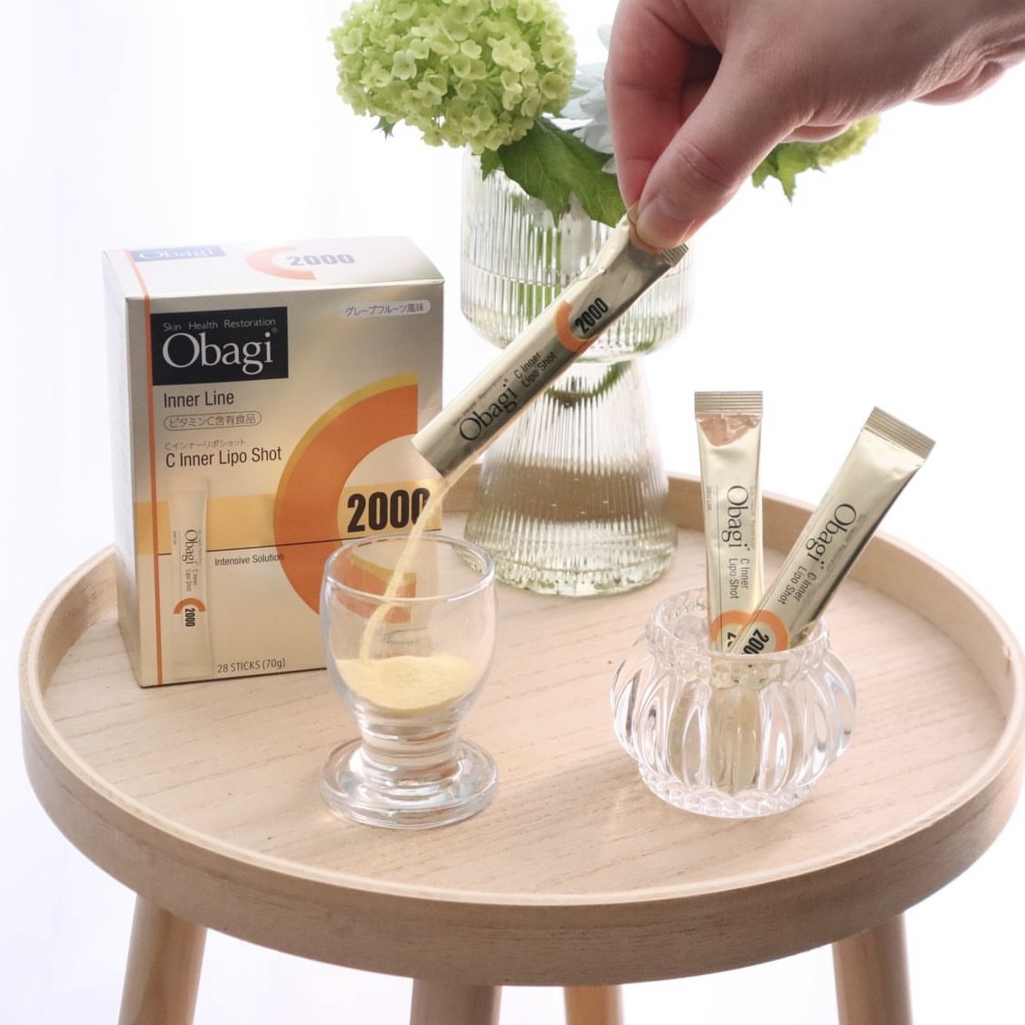 OBAGI C Inner Lipo Shot 健康美肌維他命C口服粉 柚子風味