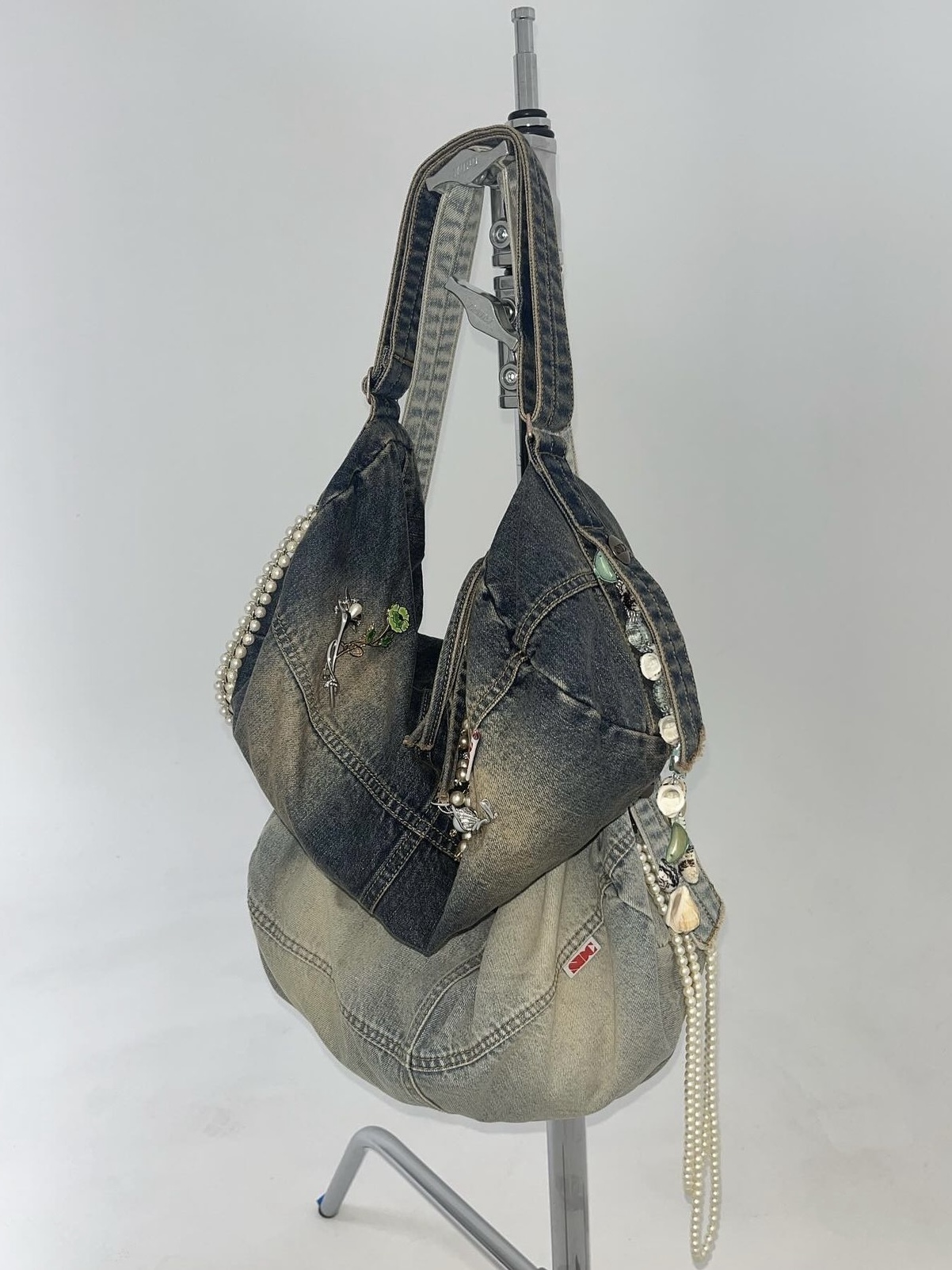 <預購> 韓國SCULPTOR 復古水洗牛仔包