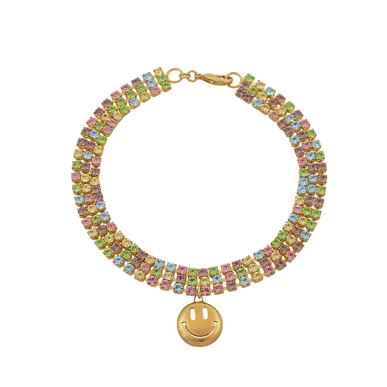 1MY0607-015 MAYOL 希臘全人手製飾品 Sussudio Choker Multicolor #N16 (A-K11-E)